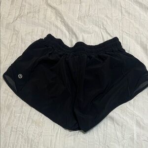 Almost new lululemon athletica Women's Jet Black Athletic Shorts